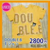DOUBLE.B　Tシャツ